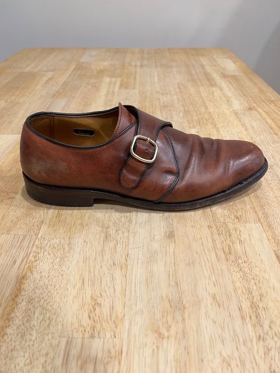 Allen Edmonds Garner Single Monk Strap Dress Shoes Size 10.5 D main image 7